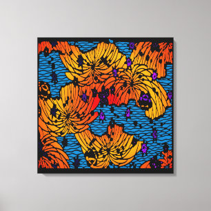 Suki's Water Garden 4 Canvas Print