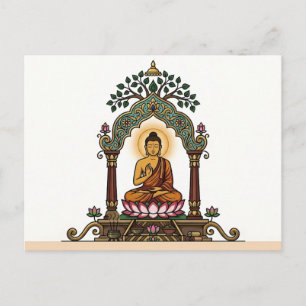 Sukiti Bouddha : Carte postale sacrée Dhamma