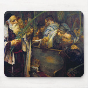 SUKKOT by Leopold Pilichowski - 1895 Mouse Pad