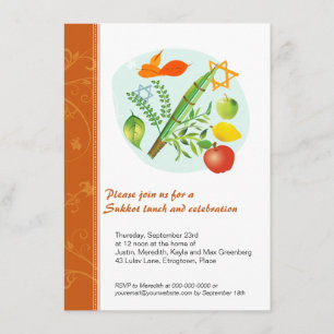 Sukkot Celebration Invitation