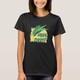 Sukkot Festival 4 Holy Species Happy Holidays Chag T-Shirt