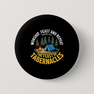 Sukkot _ Hebrew Israelite Feast Days _ Feast Of Ta 2 Inch Round Button