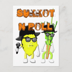 SUkkOT N ROLL Postcard