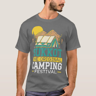 Sukkot The Original Camping Festival Israelite Suk T-Shirt