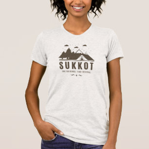 Sukkot The Original Tent Revival Funny Messianic  T-Shirt