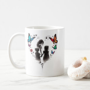 Sukoon Urdu Calligraphy Aesthetic Design   Peace M Coffee Mug