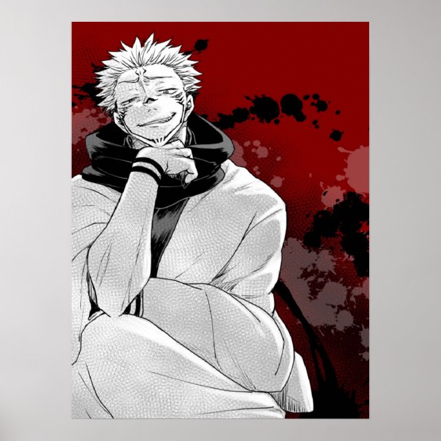 SUKUNA JUJUTSU KAISEN POSTER (Front)