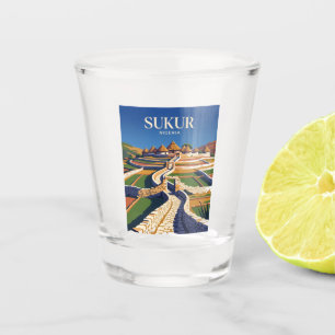 Sukur Cultural Landscape Nigeria Shot Glass