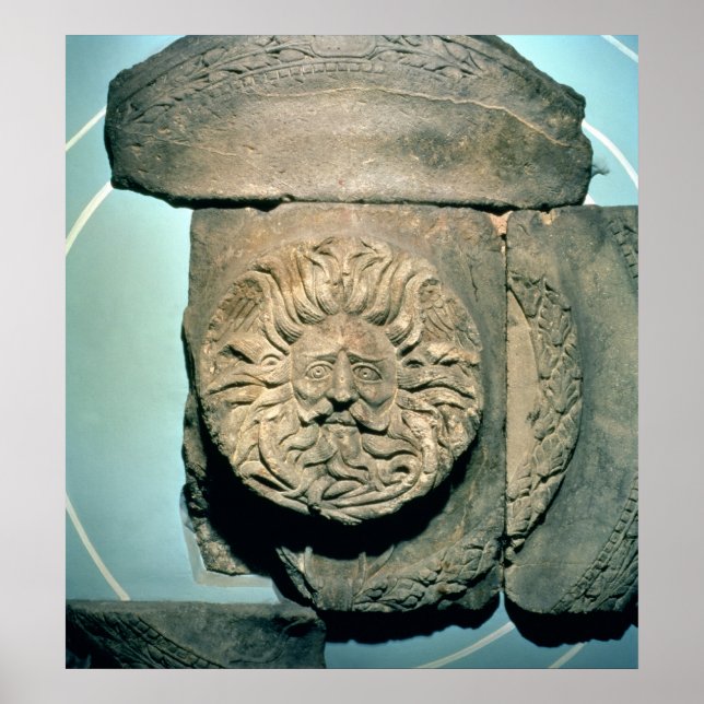 Sul, a native British god, Roman period Poster (Front)