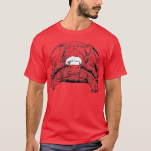 Sulcata Tortoise Animal Chef Funny Cooking Cook T-Shirt
