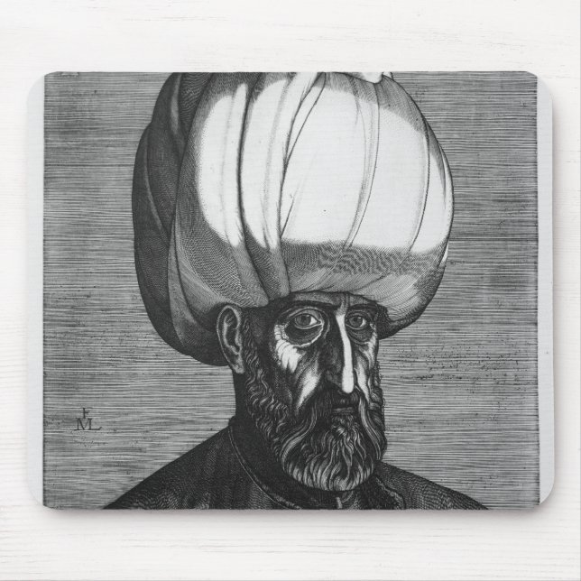 Suleiman the Magnificent Mouse Pad (Front)