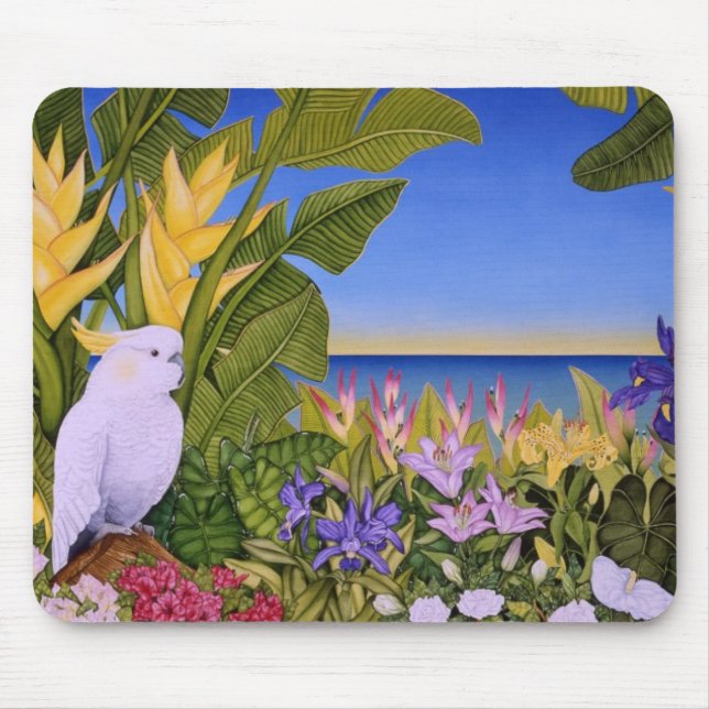 Sulfer-crested Cockatoo Mouse Pad (Front)