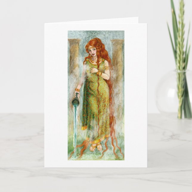 Sulis Greeting Card (Front)
