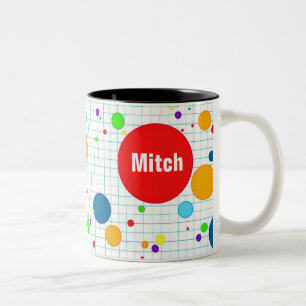 Sulk - computer computerspel agario-stijl - give Two-Tone coffee mug