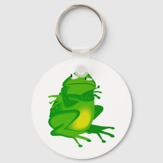 Sulking Frog Keychain