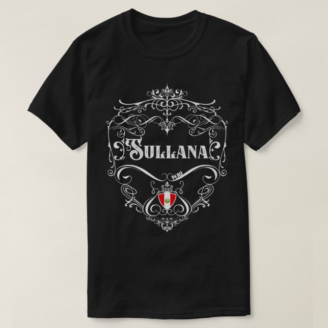 Sullana Vintage design 1 T-Shirt (Design Front)