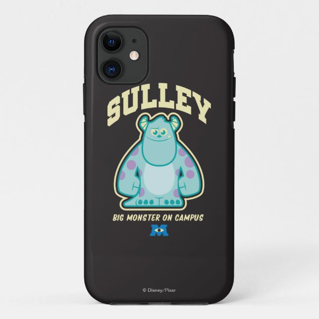 Sulley Big Monster on Campus Case-Mate iPhone Case (Back)