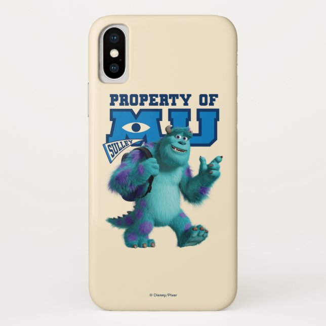 Sulley Property of MU Case-Mate iPhone Case (Back)