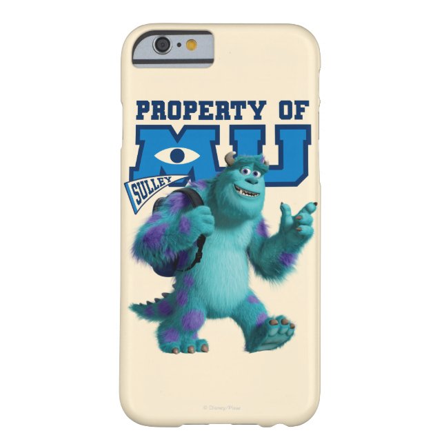 Sulley Property of MU Case-Mate iPhone Case (Back)