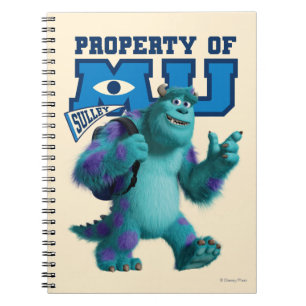 Sulley Property of MU Notebook