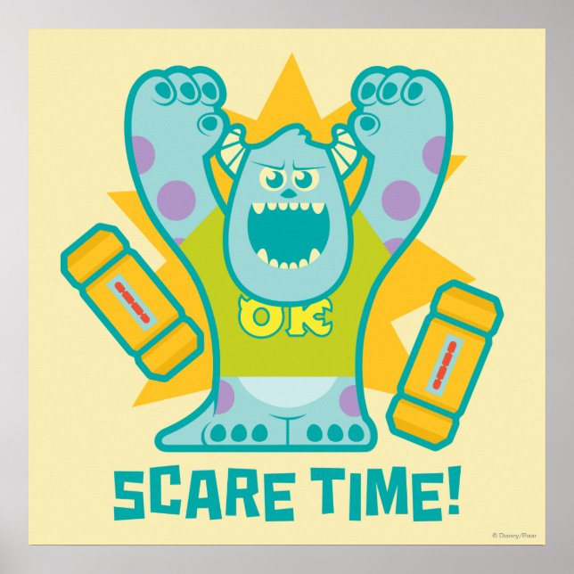 Sulley Scare Time Poster (Front)
