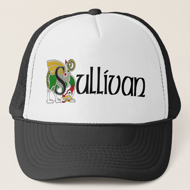Sullivan Celtic Dragon Cap (Front)