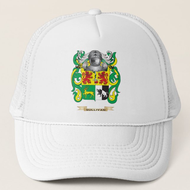 Sullivan Coat of Arms (Family Crest) Trucker Hat (Front)