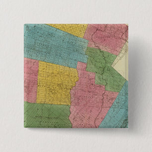 Sullivan County 2 Inch Square Button