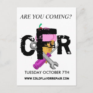 SULLIVAN HALL 10/07/08 2.0- Customized Invitation Postcard