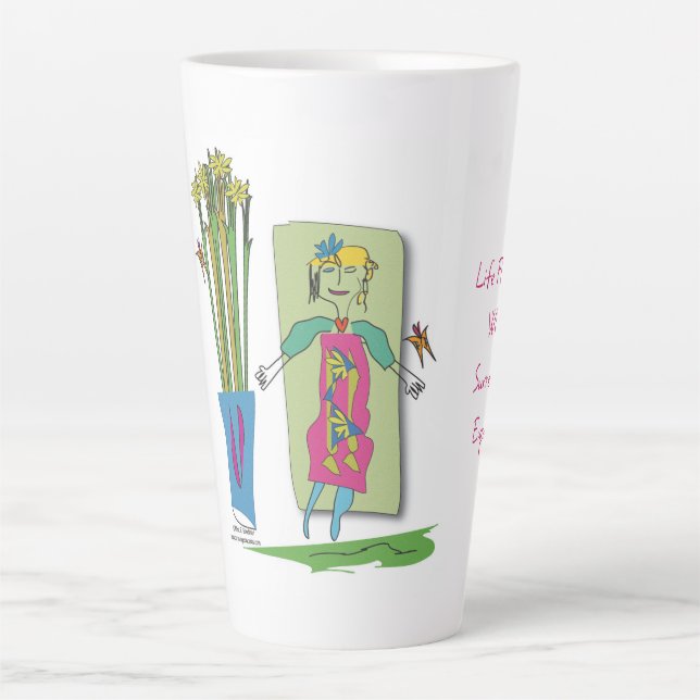 'Sullivan' - Rendez vos attentes Latte Mug (Devant)