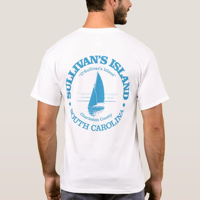 Sullivan's Island (sailboat) T-Shirt (Back)