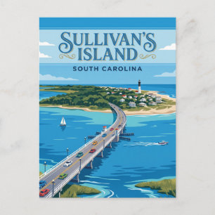 Sullivan's Island USA Postcard