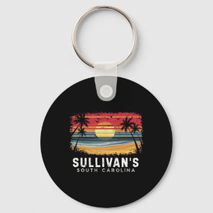 Sullivan's South Carolina Surfboard Beach Keychain