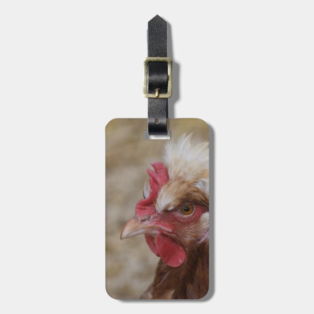 Sulmtaler Hen Luggage Tag (Front Vertical)