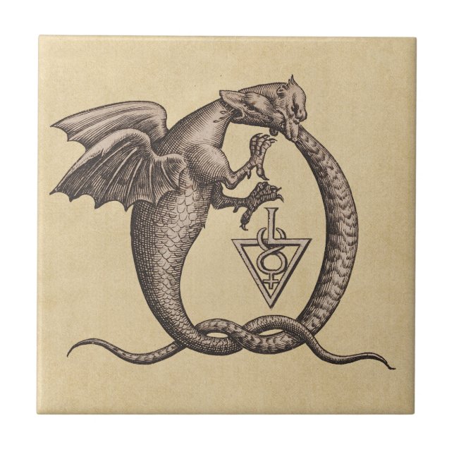 Sulphur and Mercury Tile (Front)