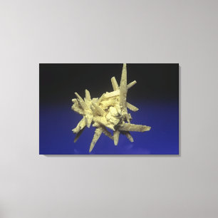 Sulphur (S) on Celestite, Poland Canvas Print