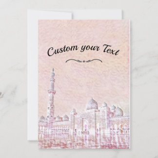 Sultan Ahmed mosque Holiday Card