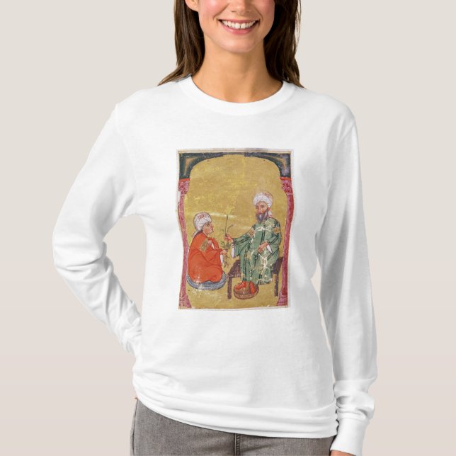 Sultan Ahmet III  with one of his disciples T-Shirt (Front)