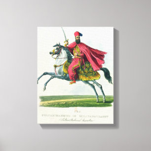 Sultan Mahmud II 1829 Canvas Print