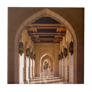 Sultan Qaboos Grand Mosque in Muscat, Oman Tile