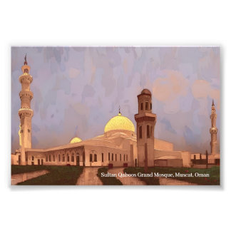 Sultan Qaboos Grand Mosque, Muscat on a Poster