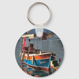 Sultan Taxi Boat Marmaris Keychain