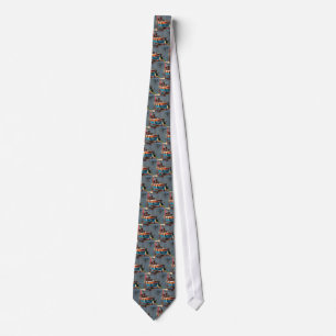Sultan Taxi Boat Marmaris Nautical Art  Tie