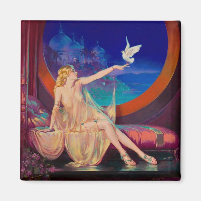 Sultana the Arabian Sultan's Concubine 1925 Magnet (Front)