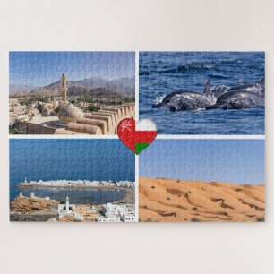 Sultanate of Oman landmarks Jigsaw Puzzle