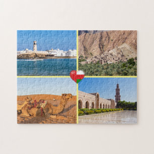 Sultanate of Oman landmarks Jigsaw Puzzle