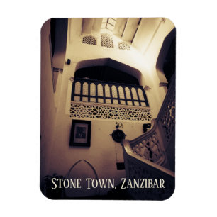 Sultan's Palace, Stone Town, Zanzibar Magnet