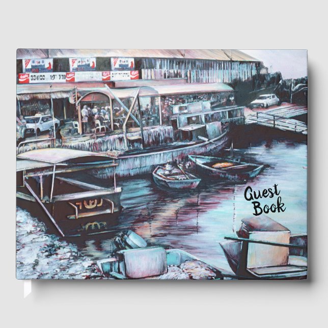 Sultry Prelude to Dusk, Jaffe, Israel Guest Book (Front)