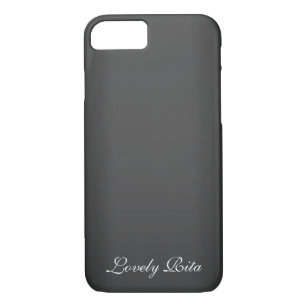 Sultry Slate Personal Case-Mate iPhone Case