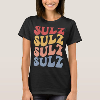 Sulz City Groovy Retro T-Shirt